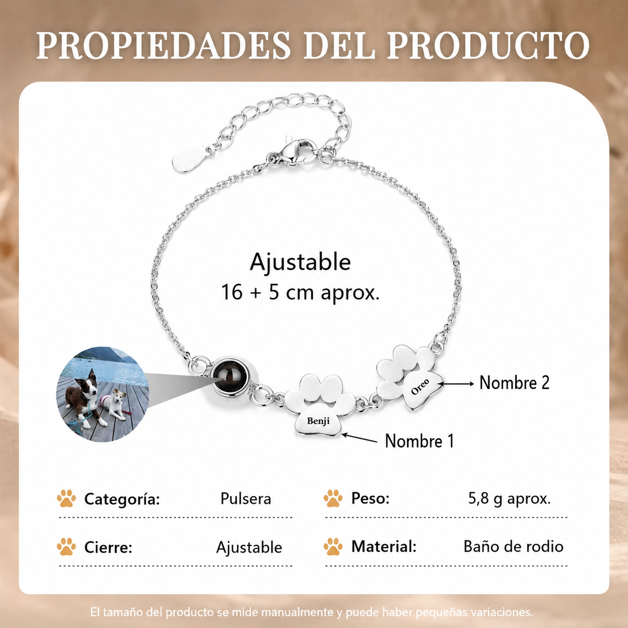 Pulsera Mascota Eterna