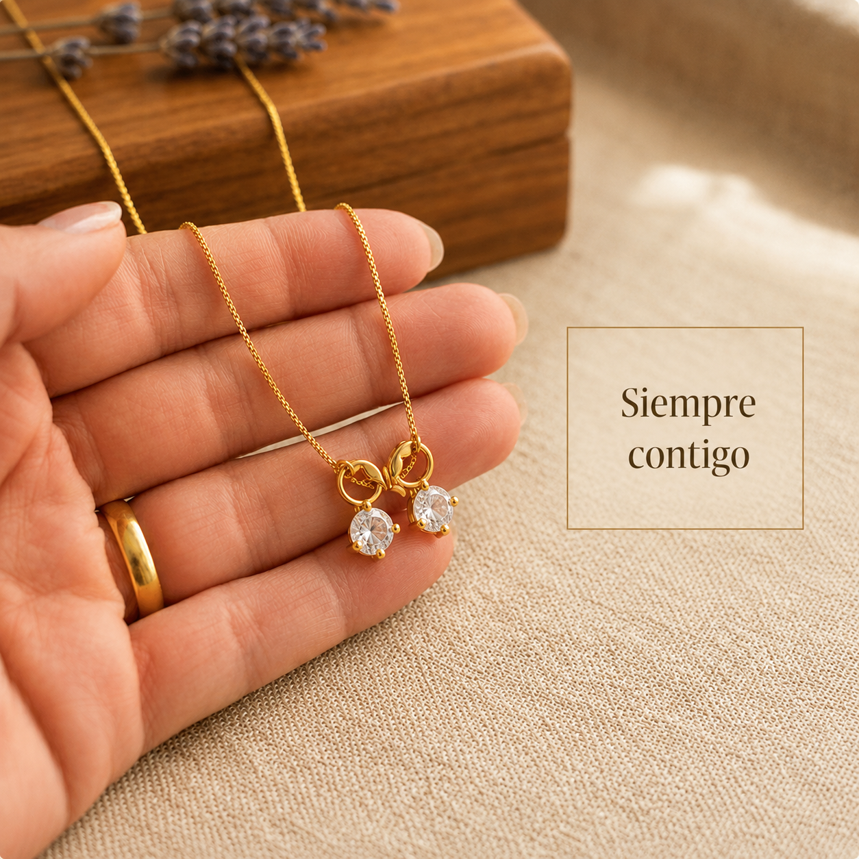 Collar Maternal Classic - Siempre Contigo