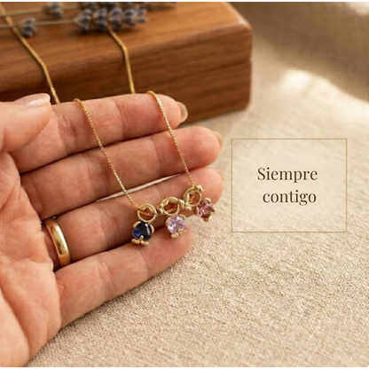 Collar Maternal Color - Siempre Contigo