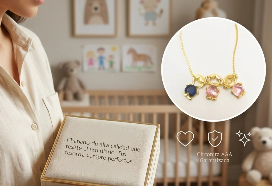 Collar Maternal Color - Siempre Contigo